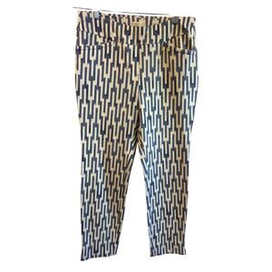 Spartan | Blue/White Straight Leg Jeggins | Large